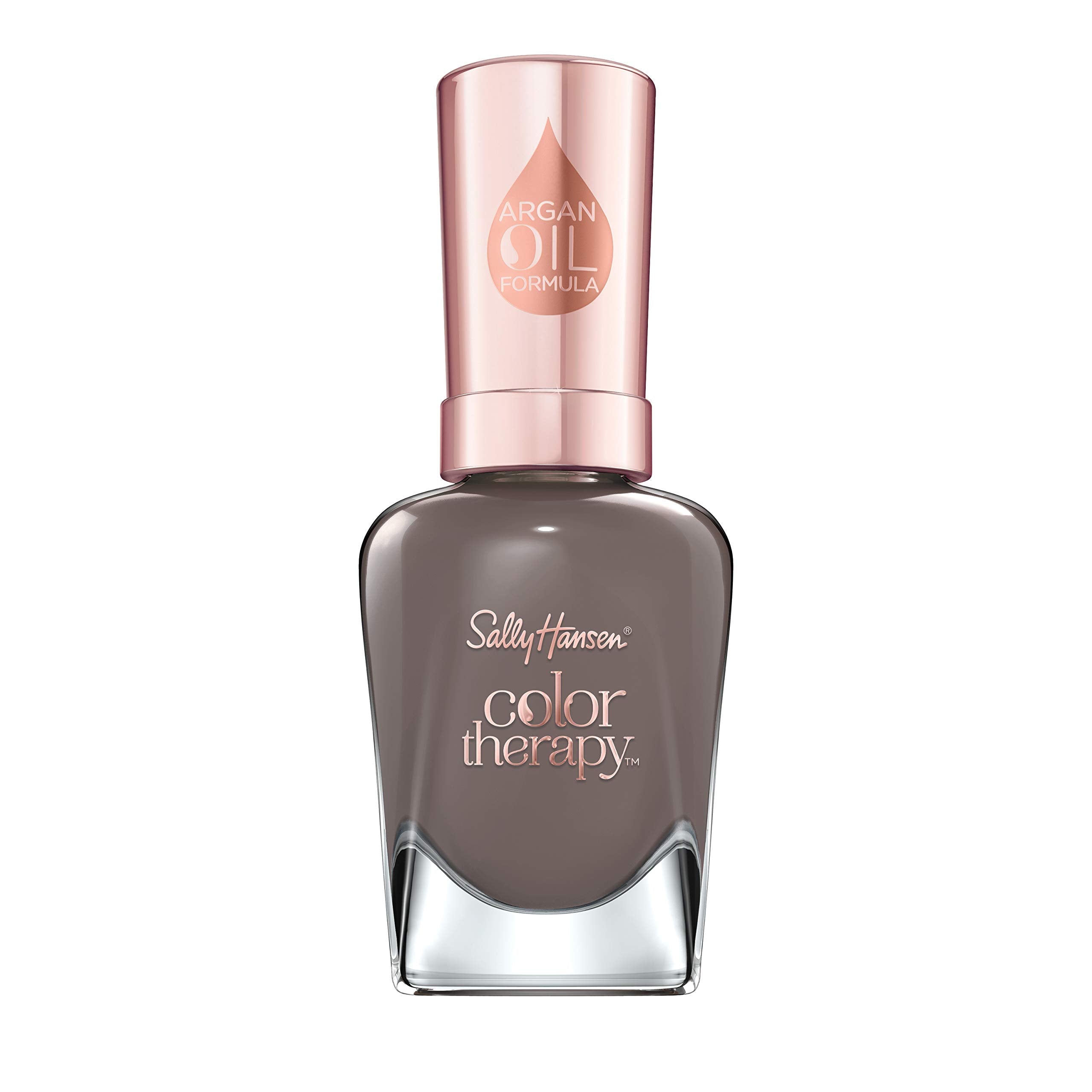 Sally Hansen Colour Therapy Nail Polish Colour 141 Slate Escape, Brown