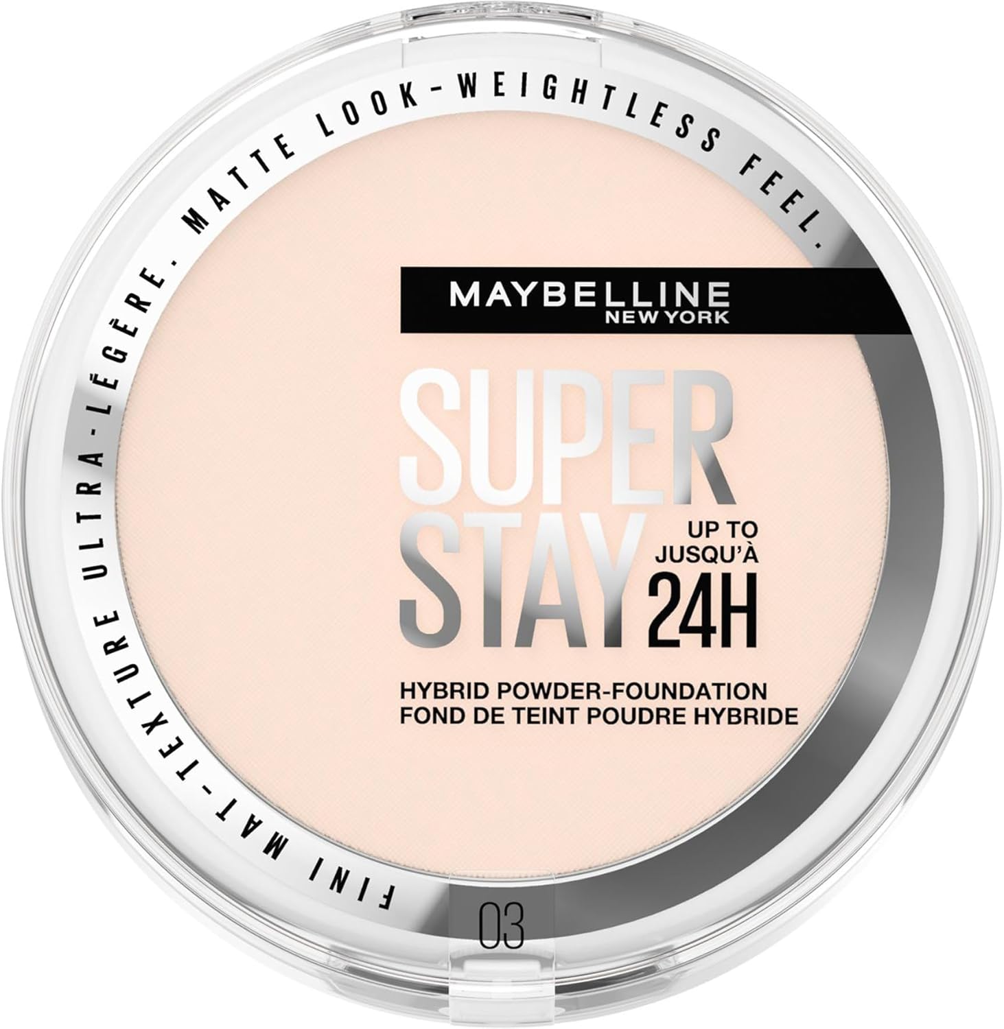 Maybelline Powder Foundation, Long-lasting 24H Wear