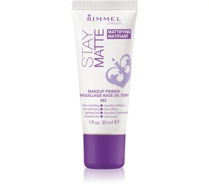 Rimmel London Stay Matte Primer, Transparent, 30 ml