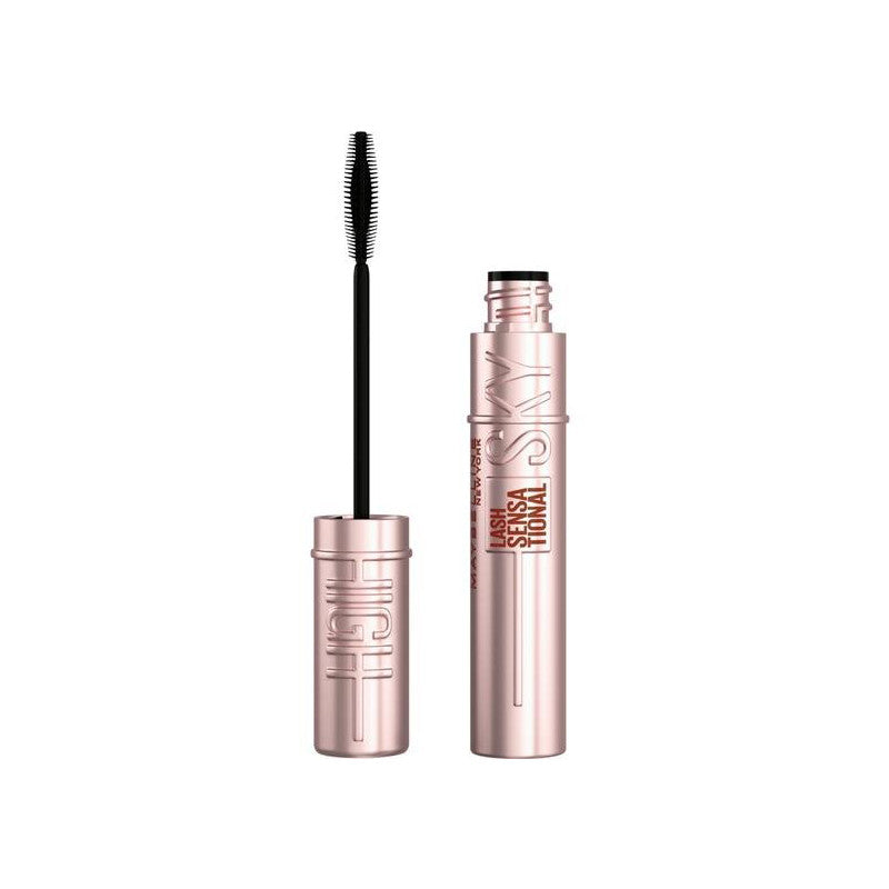 Maybelline New York Lash Sensational Sky High Mascara, Volumising & Lengthening Mascara, Washable 7 Ml, Shade: Brown